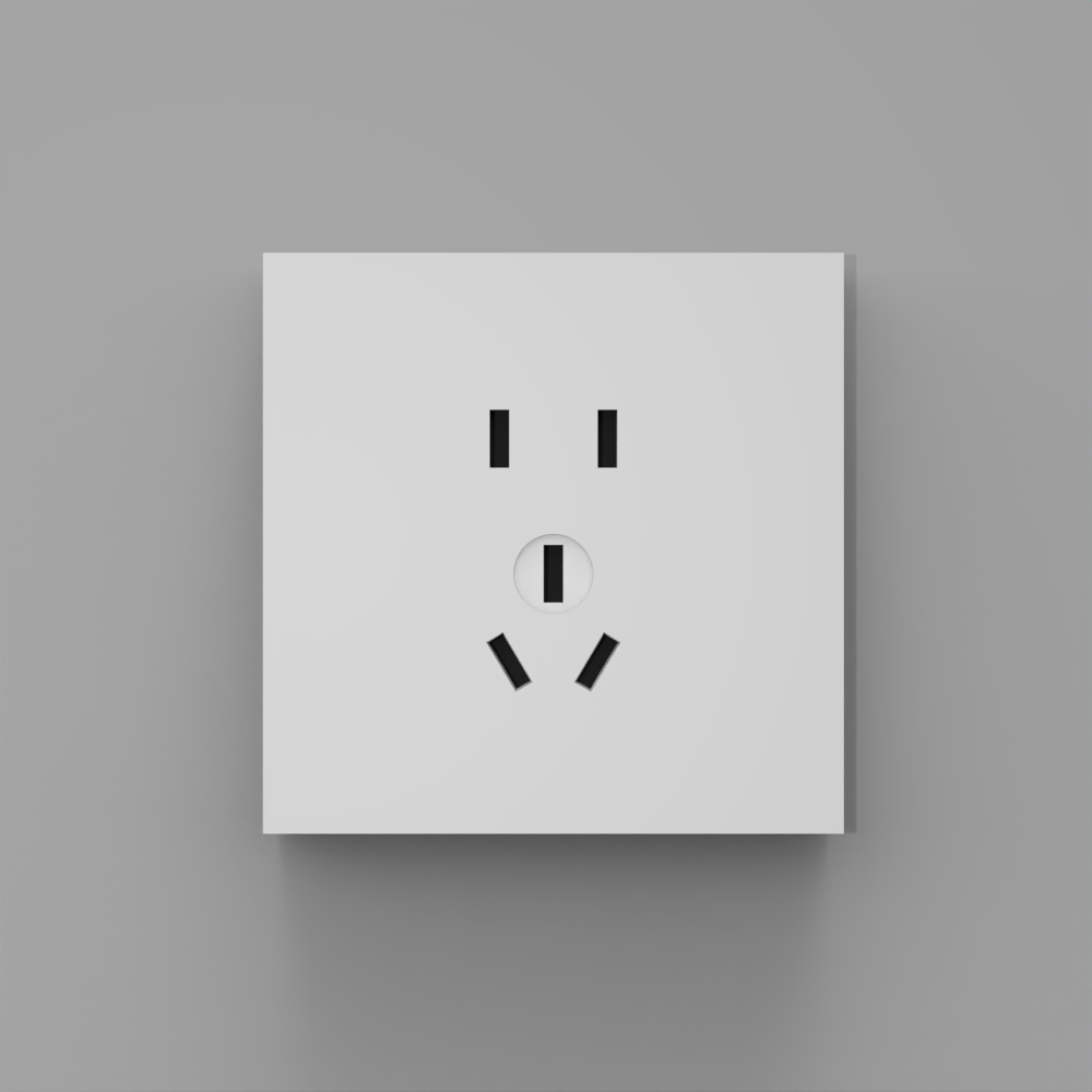 插座-塑料-五孔